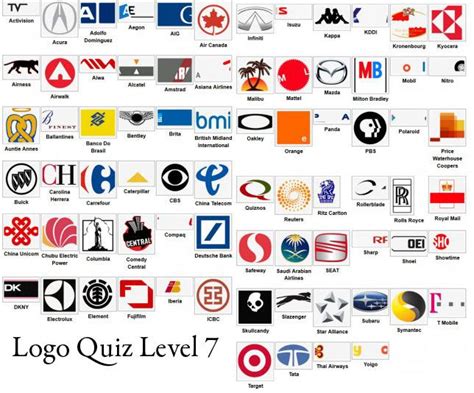 Logo Quiz Answer Level 1 2 3 4 5 6 7 8 9 – LevelStuck.com | Logo quiz ...