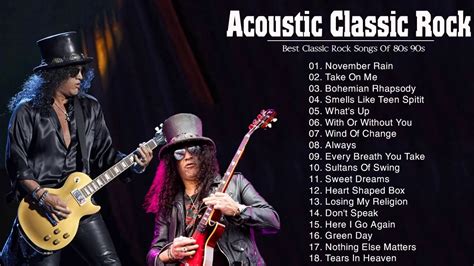 Acoustic Classic Rock | Best Classic Rock Songs Of 80s 90s | Greatest ...