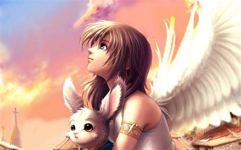 Anime Angel wings HD Image Free Download