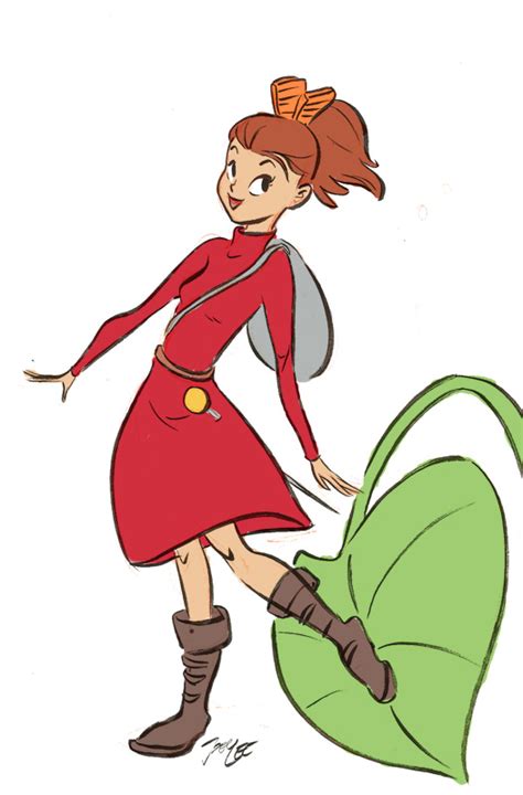 Joey Lee's drawings: Arrietty...