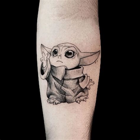 Baby Yoda Tattoo Design - babyjuln