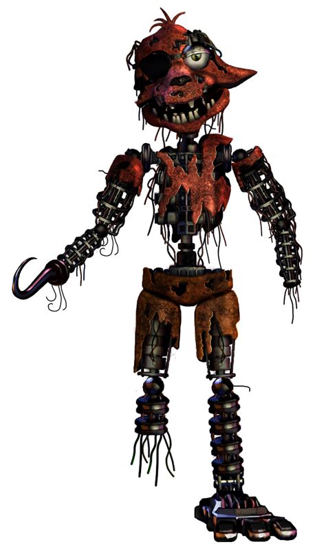 Withered Withered Foxy V3 by danimatronicspeedYT on DeviantArt