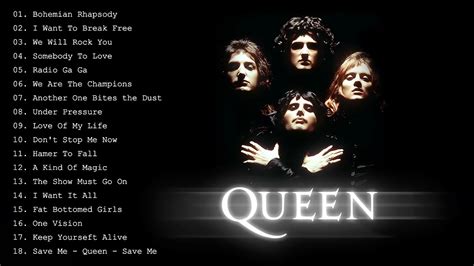 Queen Greatest Hits Full Album- Best Songs Of Queen New 1 - YouTube