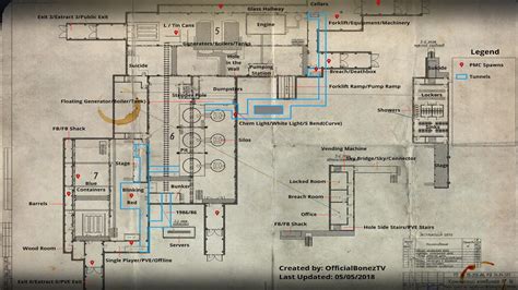 Escape From Tarkov maps – extractions, points of interest, and more ...