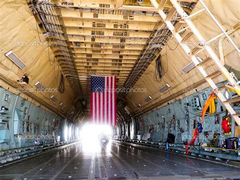 Lockheed C-5 Galaxy, cargo hold interior – Stock Editorial Photo ...