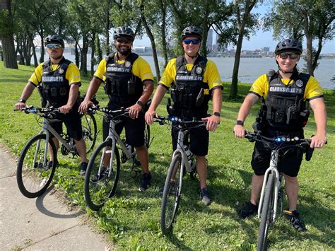 Clarksville Police Department Launches New Bike Patrol Unit - Town of ...