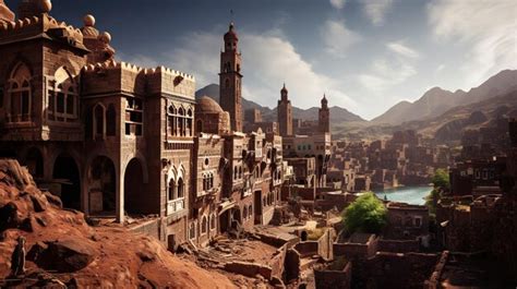 Premium AI Image | Yemen Sanaa