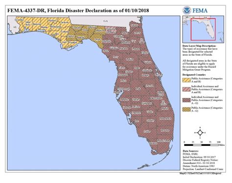 Florida Hurricane Irma (Dr-4337) | Fema.gov - Florida Wind Zone Map ...