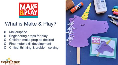 Make & Play: Creative Art & Play Props – Experience Early Learning