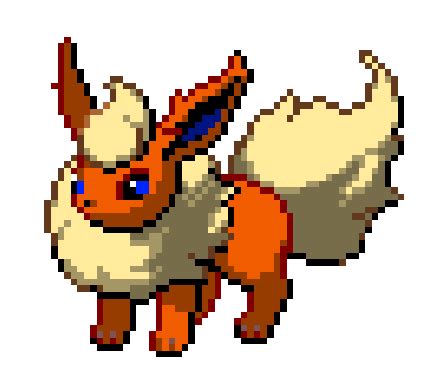 Pixel Art #8 - Flareon by playtard on DeviantArt