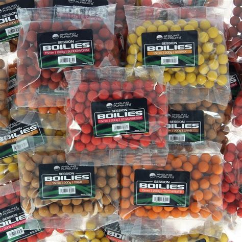 10 Packs of Assorted Flavour Boilies for Carp Fishing | Bait