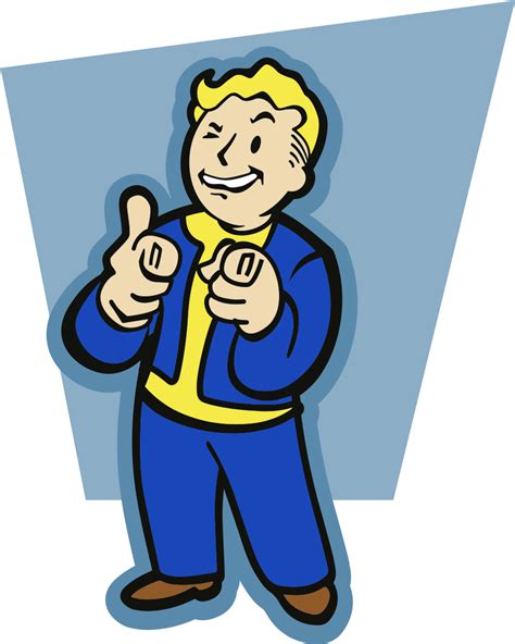 Download Vault Boy Thumbs Up | Wallpapers.com