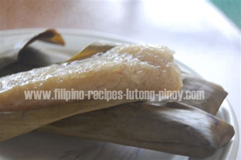 Suman Filipino Recipe