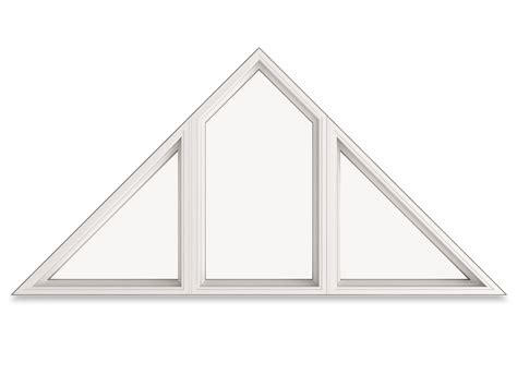 Infinity Triangle Shaped Window for Unique Home Architecture