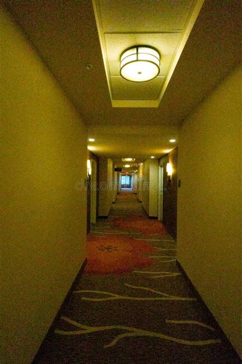 Grainy Empty Hotel Room at Night Stock Image - Image of hotel, walls ...