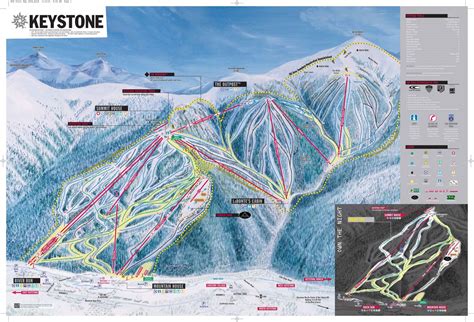 Keystone Trail map - Freeride