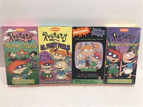 Rugrats Vhs Lot Of S Cartoon Nickelodeon Vhs Vintage Rugrats | The Best ...