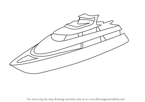 How to Draw a Yacht