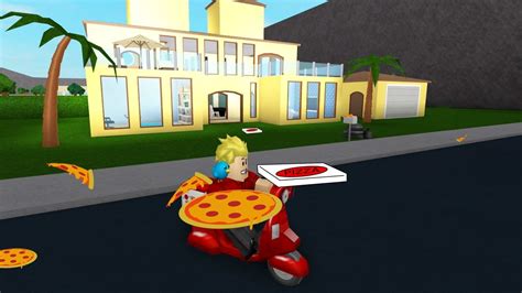 Pizza Delivery in Roblox + House Tour / Welcome to Bloxburg / Gamer ...