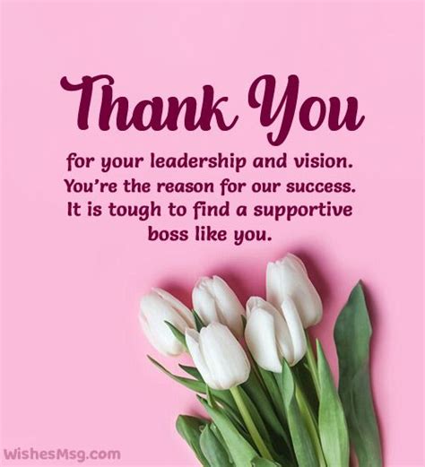 120+ Thank You Messages For Boss - Appreciation Quotes Thank You Boss ...