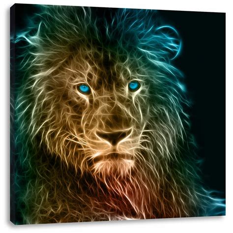 East Urban Home Proud Lion Graphic Art Print on Canvas & Reviews ...