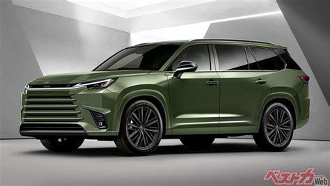 Big in Japan! First-ever Lexus TX large SUV set to be the luxe sibling ...