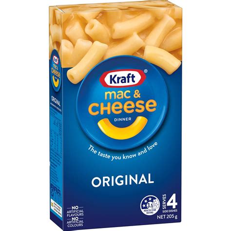 Kraft Mac & Cheese Macaroni Pasta Original 205g | Woolworths