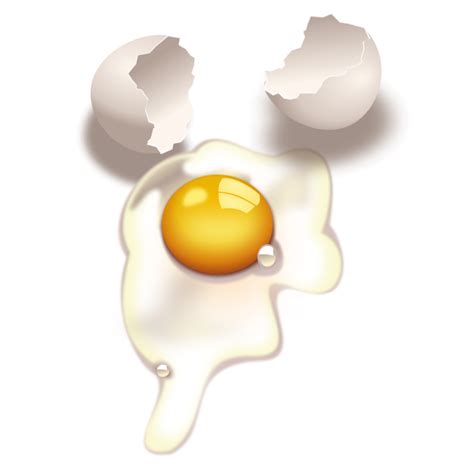 Broken egg vector illustration | Free SVG