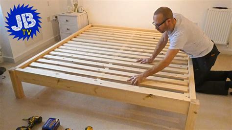 How To Make A Wood King Size Bed Frame - Hanaposy