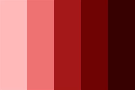 Red rose Wine Color Palette