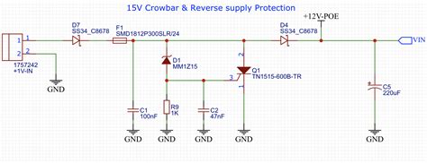 Crowbar circuit design: choosing the correct parts | SolveForum | S2