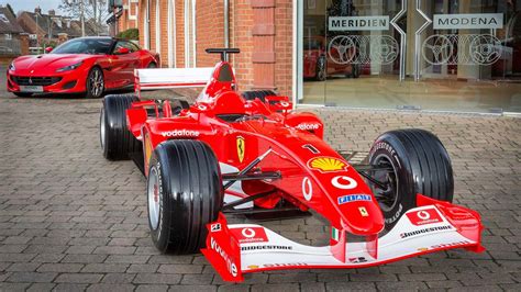 UK Ferrari dealer gets an ex-Schumacher F1 car for being best in the ...