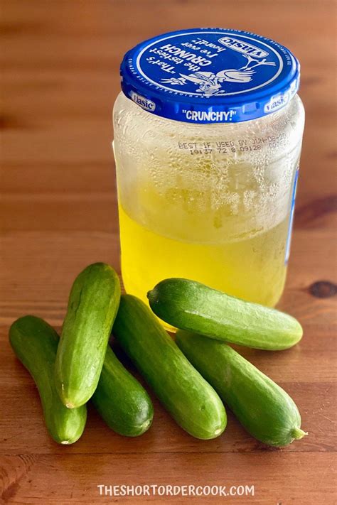 Homemade Pickles with Leftover Pickle Juice - The Short Order Cook ...