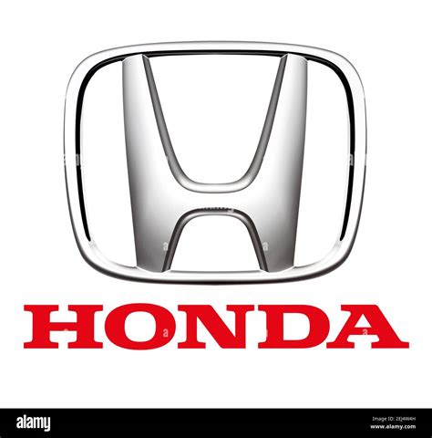 Logo of the car brand Honda, free space on white background Stock Photo ...