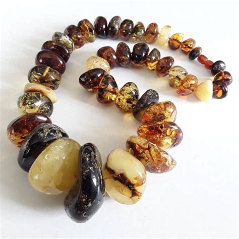 "Baltic amber necklace." Wide Bracelet, Amber Bracelet, Stone Bracelet ...