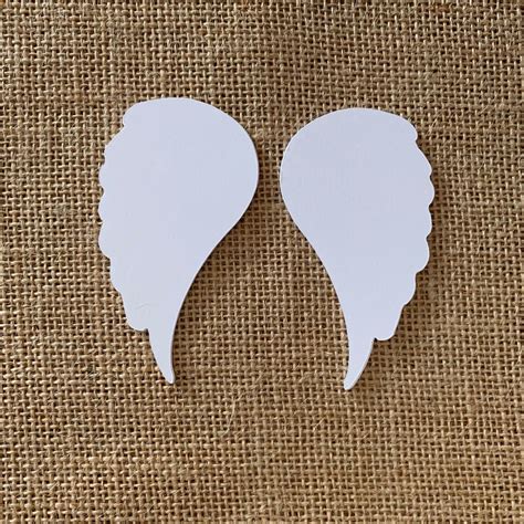 Angel Wings Paper Cut Outs Set of 25 Angel Wing Shaped Die | Etsy