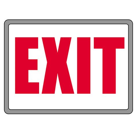 Free Exit Sign Clipart, Download Free Exit Sign Clipart png images ...