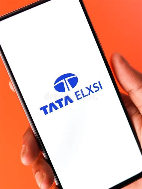 West Bangal, India - October 09, 2021 : Tata Elxsi Logo on Phone Screen ...