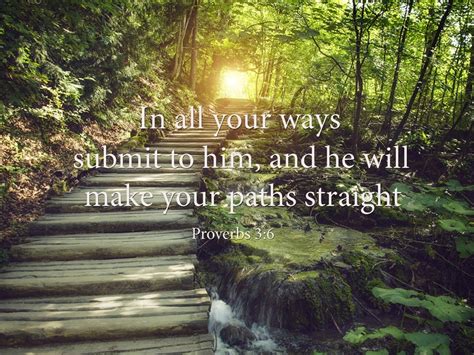 Proverbs 3:6 #2 NIV In all your ways submit to him Bible Verse Wall Ar