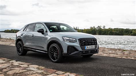 Audi Q2 | 2021MY (Color: Arrow Gray) | Front Three-Quarter