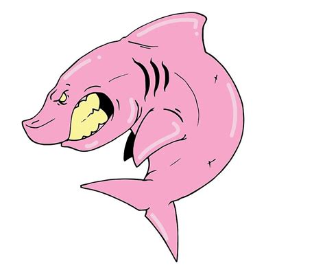 Pink Shark by Fen10454 | Pink shark, Shark, Pink