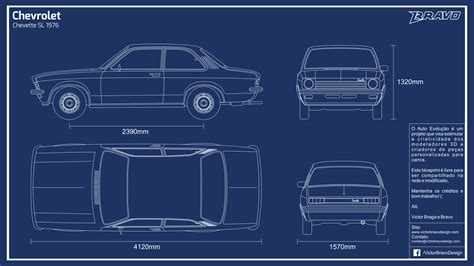 Blueprint Chevrolet Chevette SL 1976 by VictorBravoDesign on DeviantArt