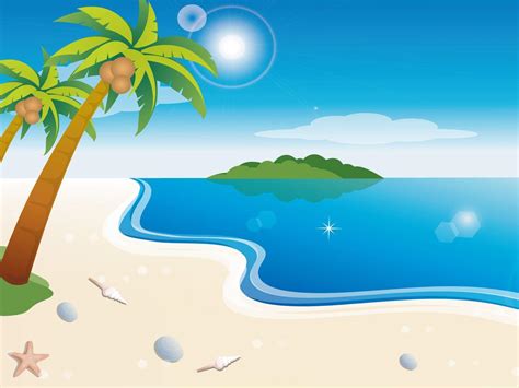 Cartoon Beach Wallpapers - Top Free Cartoon Beach Backgrounds ...