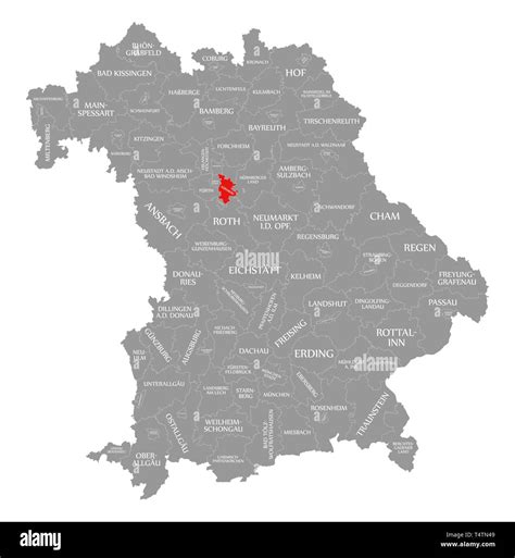 Map illustration to nuremberg germany Cut Out Stock Images & Pictures ...