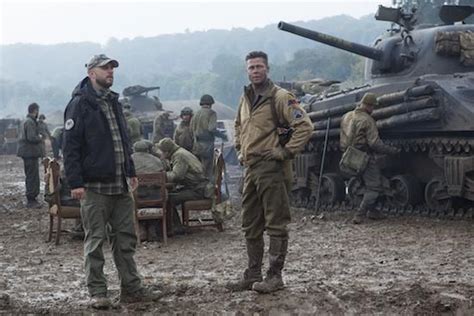 On the Set With 'Fury' | Military.com