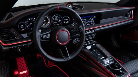 Package interior Brabus Carbon for Porsche 911 992 Turbo Buy with ...