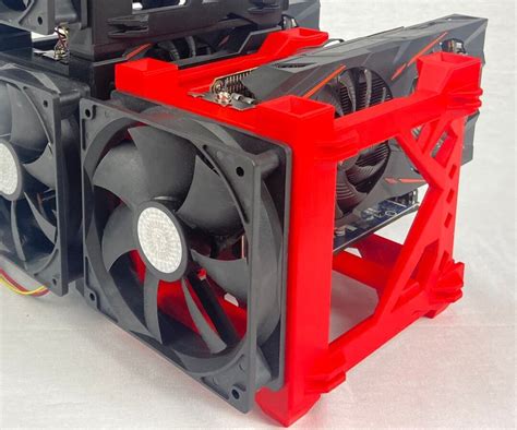 Stackable Modular Mini Mining Rig Frame for GPU Mining Coins Like ...