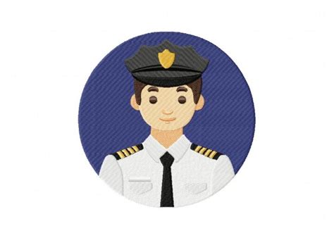 Pilot Embroidery Design – Daily Embroidery