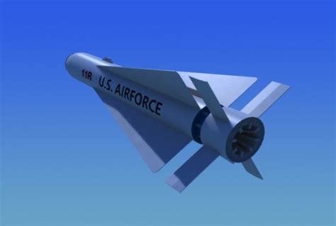 3d model agm-65 maverick guided missile