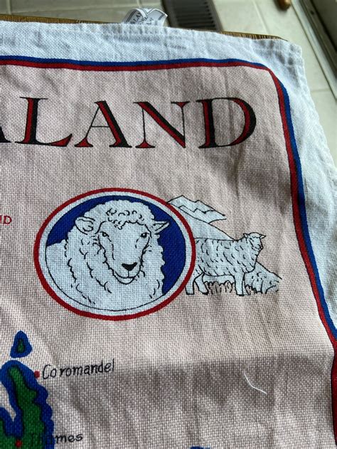 Vintage New Zealand Sheep Breeds Tea Towel - Etsy